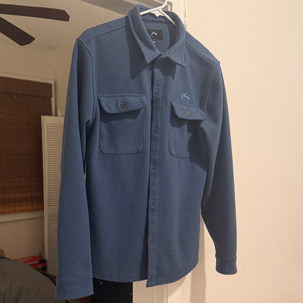 Rusty Men's Deep Blue Shirt Jacket
